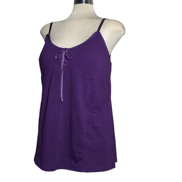FMX Design Studio Purple Straps Top Size XL - Picture 3 of 10